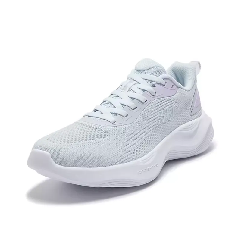 361° Durable Breathable Low-Top Casual Running Shoes Women's Gray Purple-1