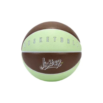 361° Moisture Absorbing Leather Basketball Green Brown Size 7 Training Unisex