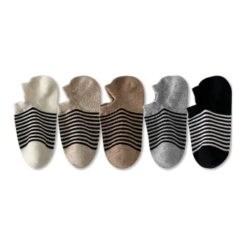 Mulong Family No Show Socks Women's 5 Pack