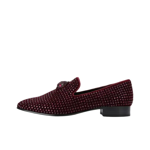 Kurt Geiger London Men's Casual Shoes Men Low-Top Burgundy