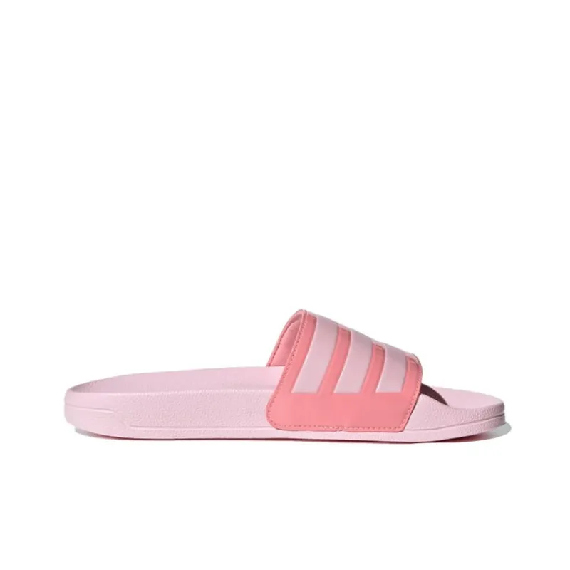 Adidas Adilette Shower Slides Clear Pink Super Pop Women's-1