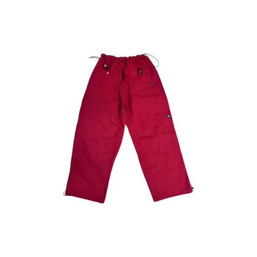 ASW ONLINE Cargo Pants Unisex Red