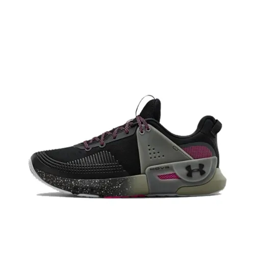 Under Armour HOVR Apex 1 Training Shoes Men Low-Top Black/Purple