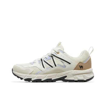 CAMEL Cushioned Slip Resistant Low Top Hiking Shoes Women's White Blue
