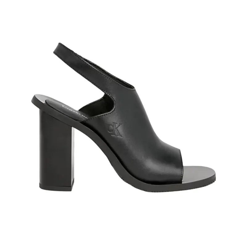 CALVIN KLEIN Strap Sandals 10.5cm Women's Black-1