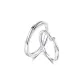 Mobius Loop Couple Rings