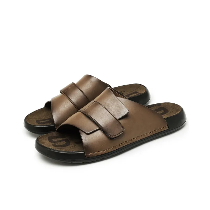 G.N.SHIJIA PU Polyurethane Quick Dry Slide Slippers Unisex-11