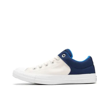 Converse All Star Ctas High Street Wear-resistant And Lightweight Low-Top Canvas Shoes Unisex Beige White Blue