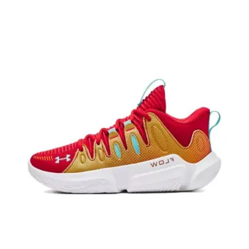 Under Armour Flow Breakthru 4 Asg Basketball Shoes 'Gold Red' Women's