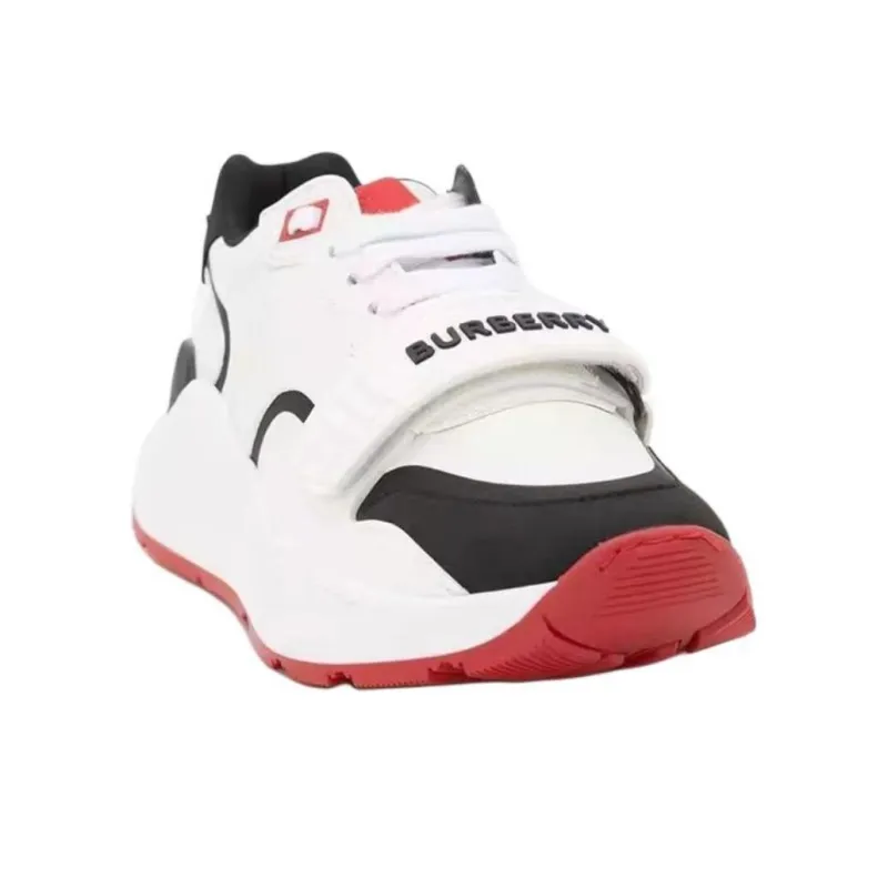 Burberry Low Top Casual Shoes Women's White-2