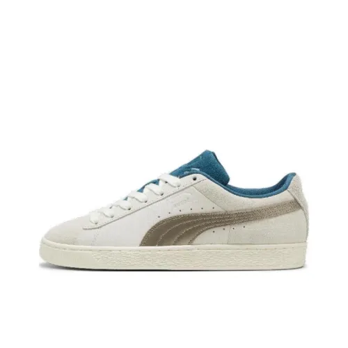 PUMA Play Loud Suede 'Warm White Cold Green'