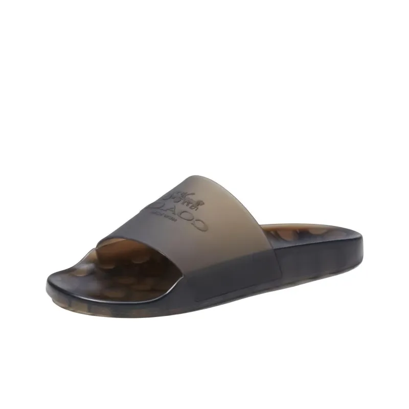 COACH Slide Slippers Men's Black-2