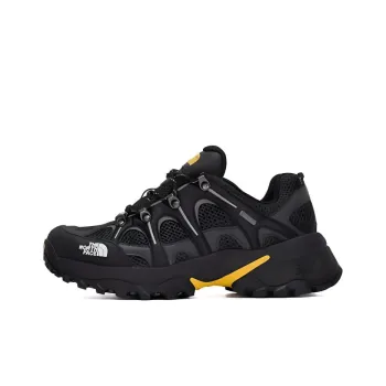 THE NORTH FACE Hedgehog Series Cushioning, Wear Resistant Low Top Hiking Shoes Men's Black FW24