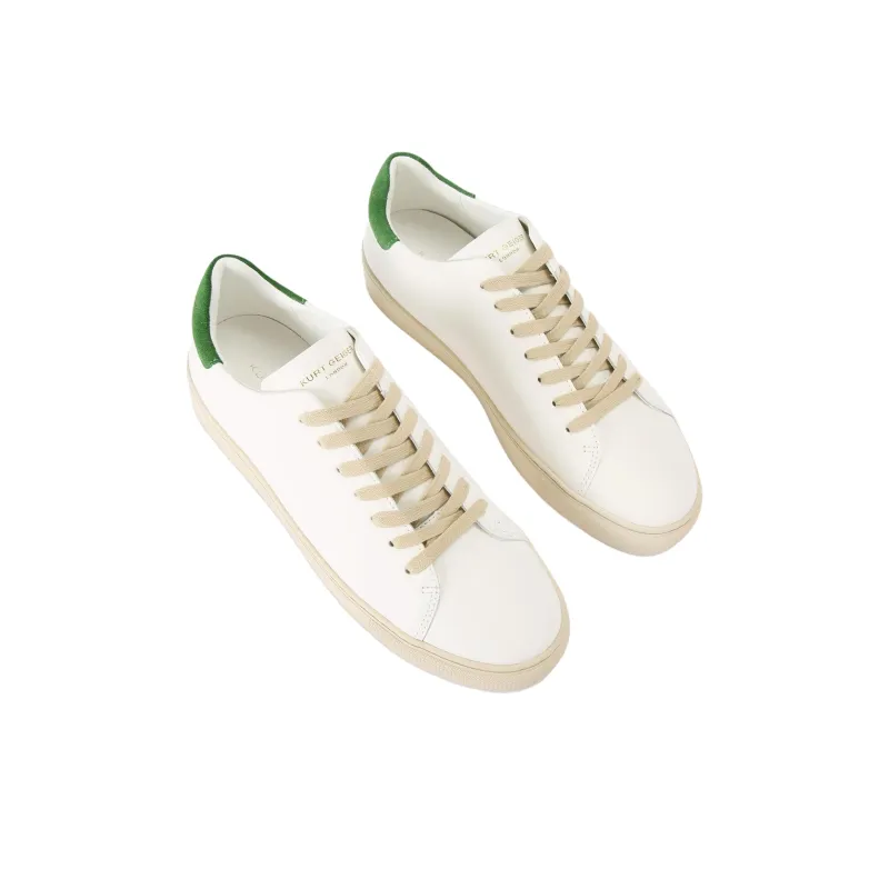 Kurt Geiger London Lennon Skateboard Shoes Men's White Green-3