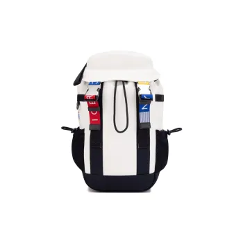 Tommy Hilfiger Polyester Backpack Large Size Unisex White