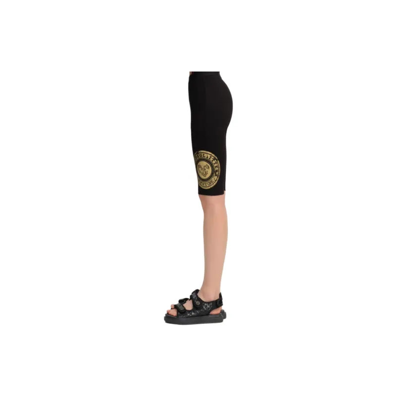 Blood Glitter Leggings Women's Black-3