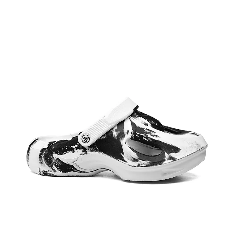 OUBT Ink Wash Rendering Design Clogs Men's-1