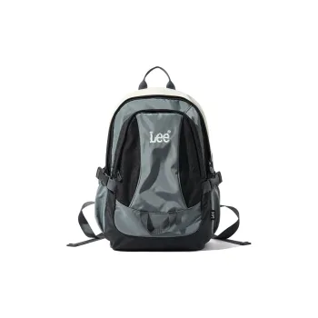 Lee Oxford Business Travel Backpack For Men Regular Unisex Black Gray