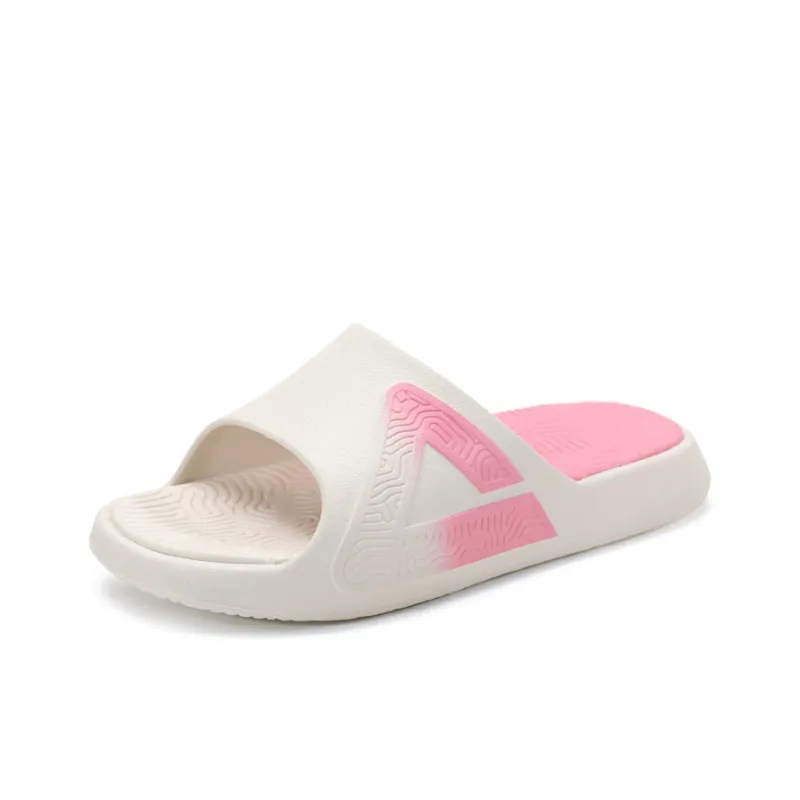 PEAK Taichi Slippers Unisex Pink Ecru-2