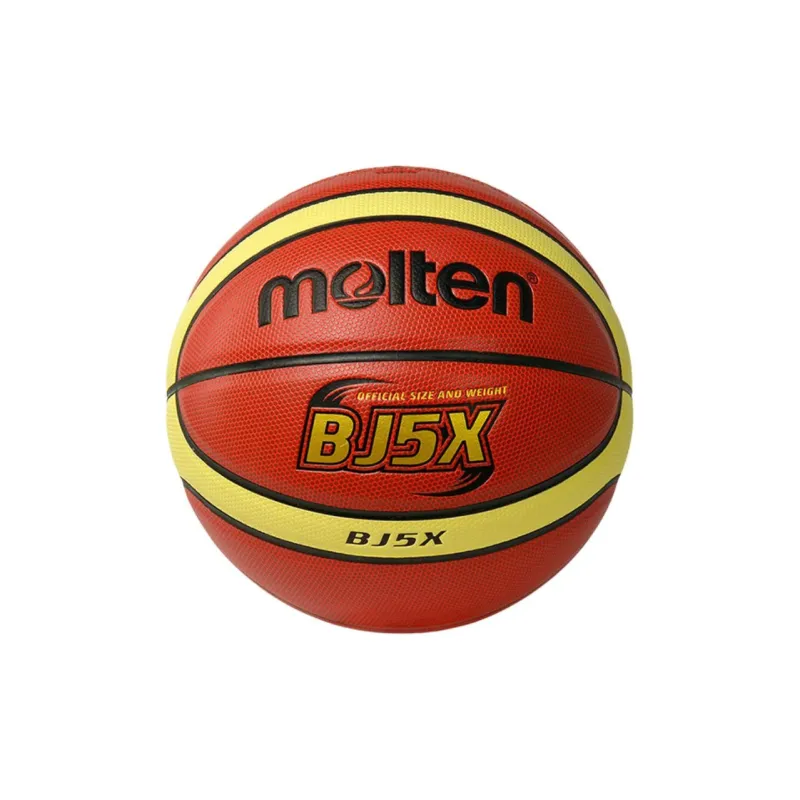 Molten PU Basketball Saffron Size 7 Ball Size 6 Ball Size 5 Ball Size 4 Ball Training Unisex-3