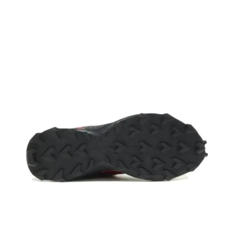 SALOMON Supercross 3 Anti-Slip Wear-Resistant Low-Top Outdoor Shoes Women's Red-4