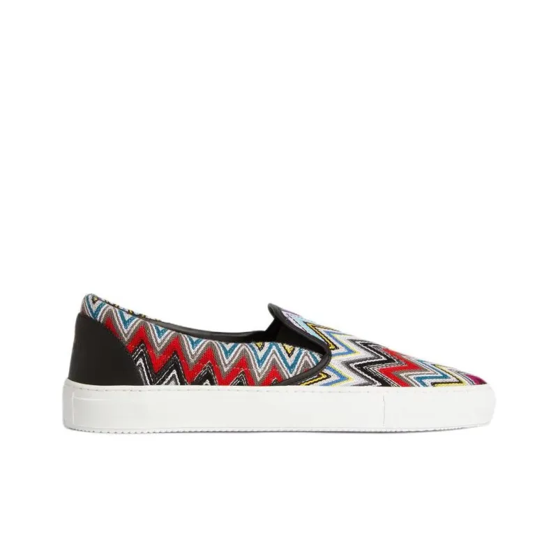 MISSONI Men's Casual Shoes Men Low Top Red-1