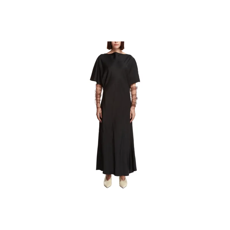 Rohe Short-Sleeved Dresses Women's Black-1