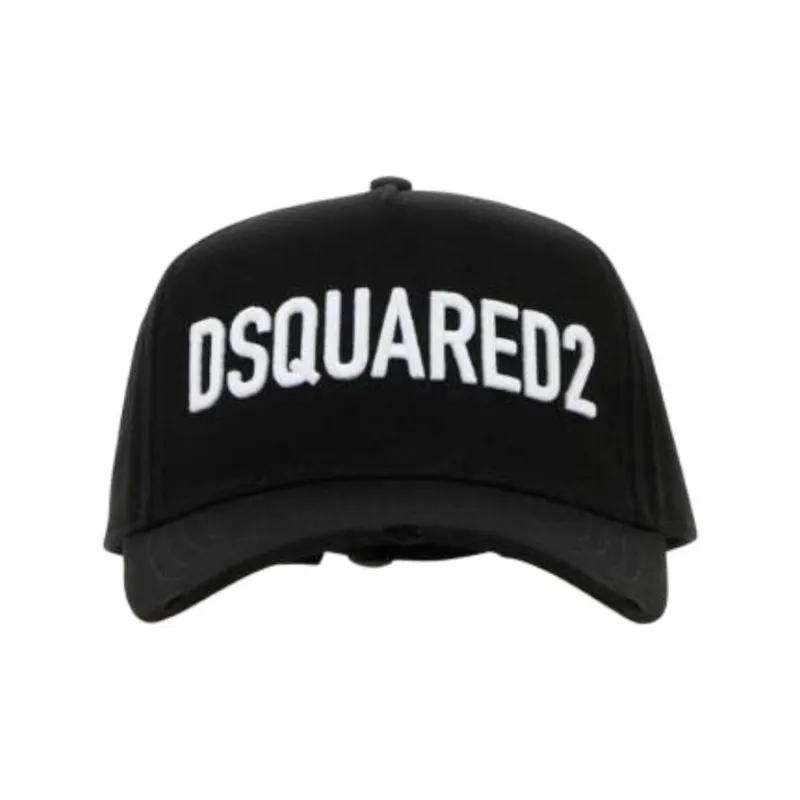 DSQUARED 2 Logo Embroidered Basball Cap-0