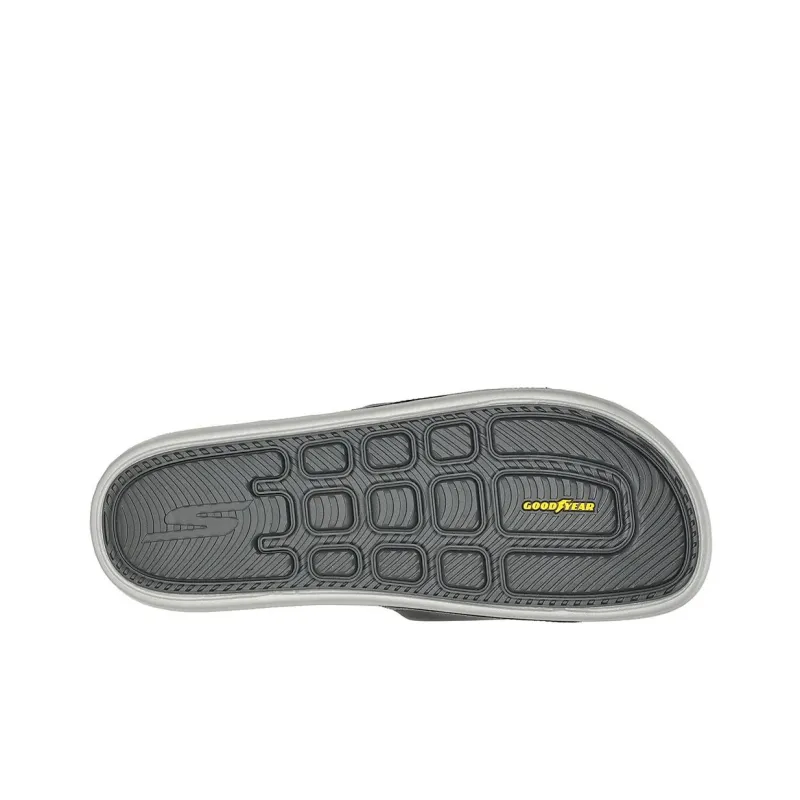 Skechers Hyper Slide Slide Slippers Men's Charcoal Gray-3