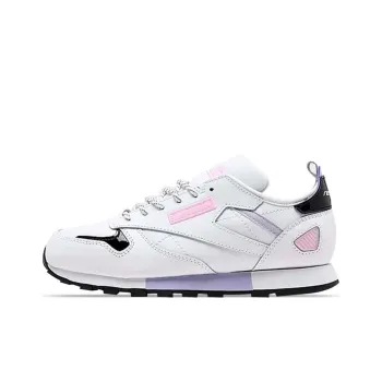 Reebok Tenis Atleticos Cushioned Slip Resistant Abrasion Resistant Low Top Casual Shoes Men's Gray White