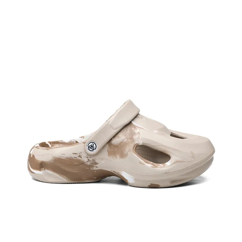 OUBT Ink Wash Rendering Design Clogs Men's-10
