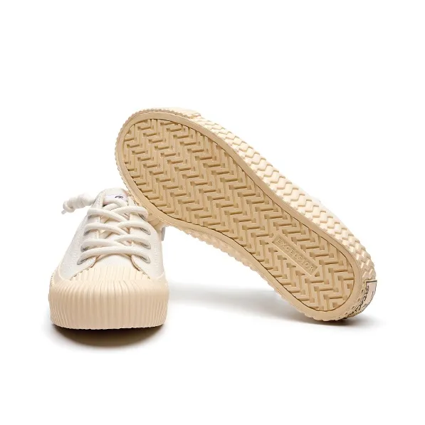 Excelsior Canvas Shoes Unisex Low Top White-4
