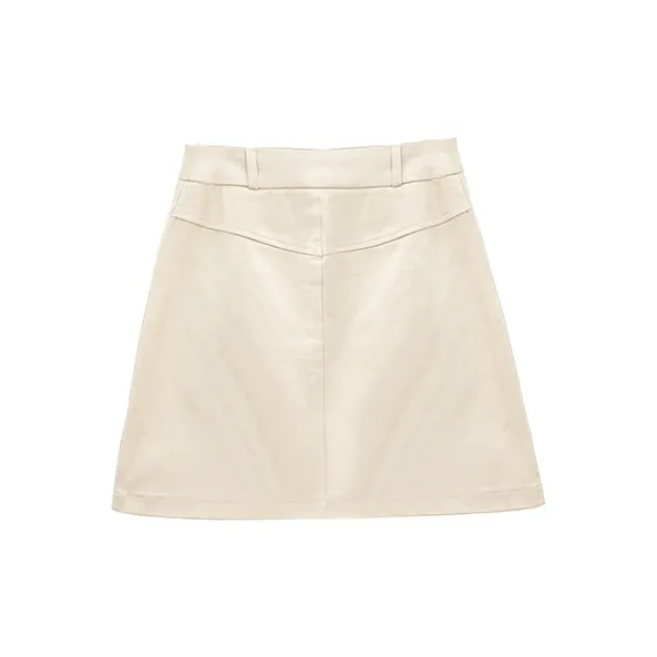 Merry City Cargo Short Skirts Women's Apricot-1