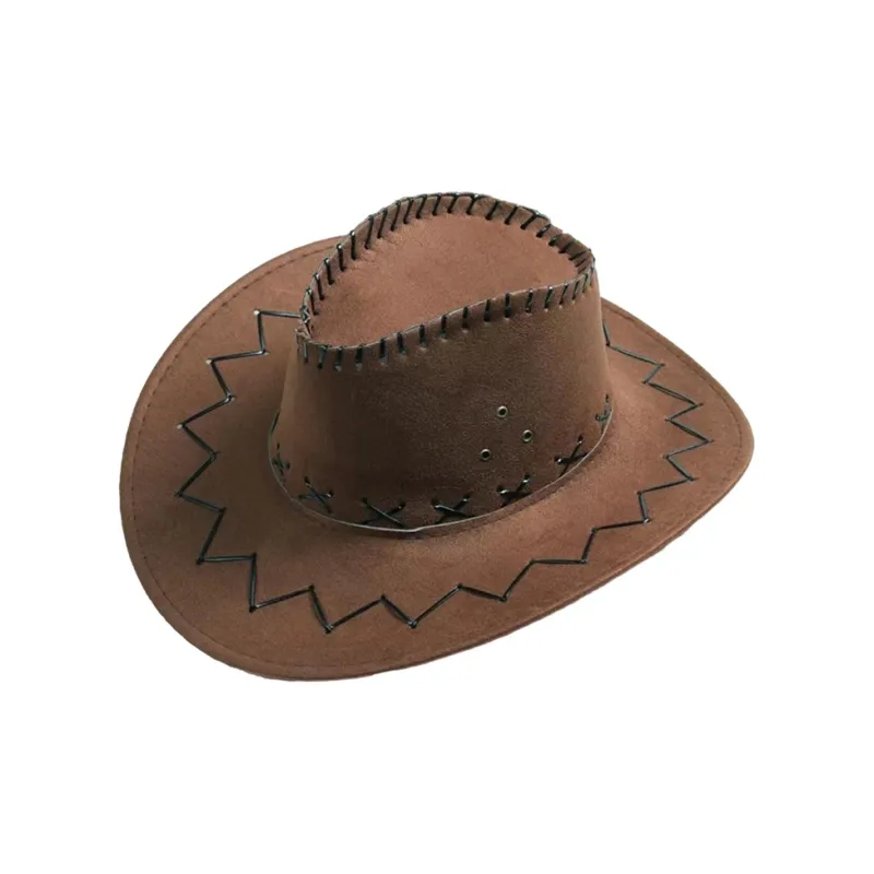 JW Artificial Leather Bucket Hats Unisex-2