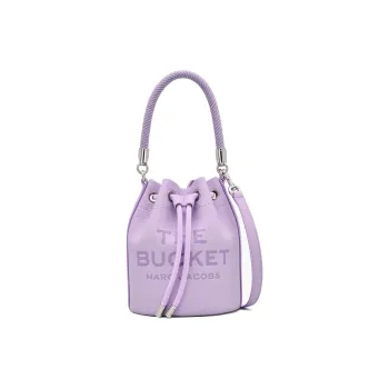 MARC JACOBS Logo Embossed Bucket Bag