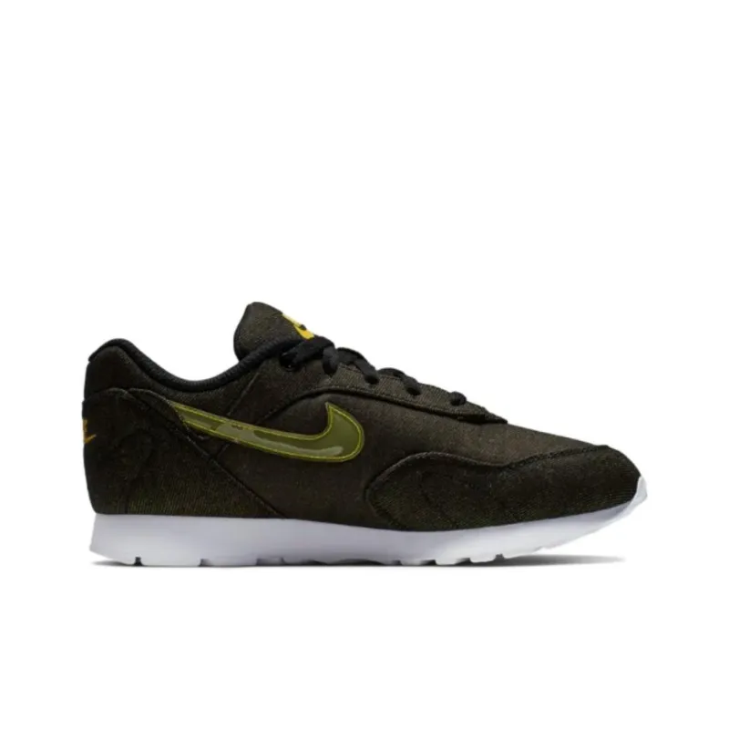 Nike Outburst Lx 'Black Bright Citron' Women's-1