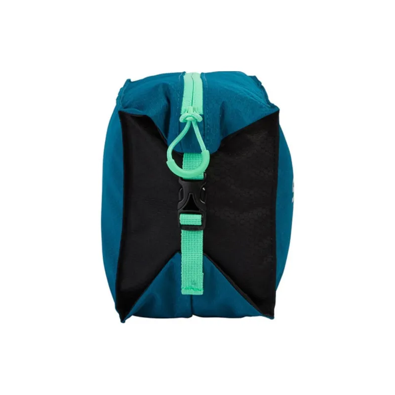 Speedo Polyester Swim Bag Unisex Blue & Black/Black & Green-1