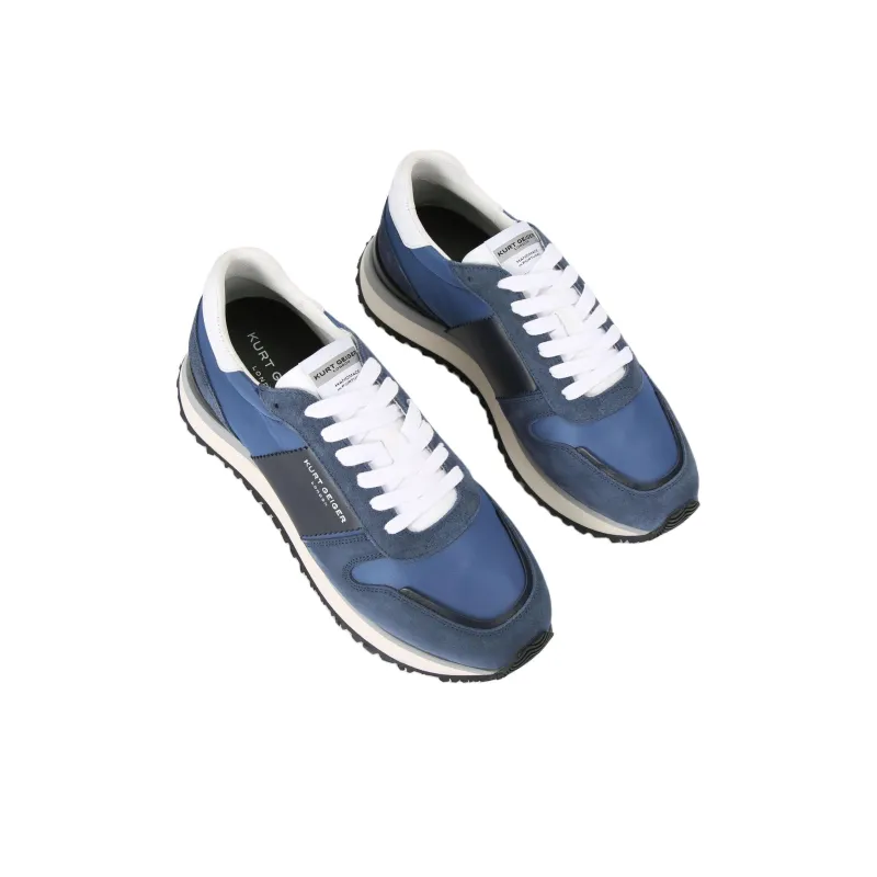 Kurt Geiger London Diego Low-Top Casual Shoes Men's Blue-2