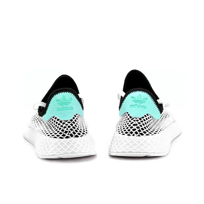 Adidas Deerupt Core Black Easy Green-4
