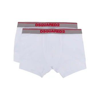 DSQUARED 2 Logo Waistband Pack Of Two Boxers