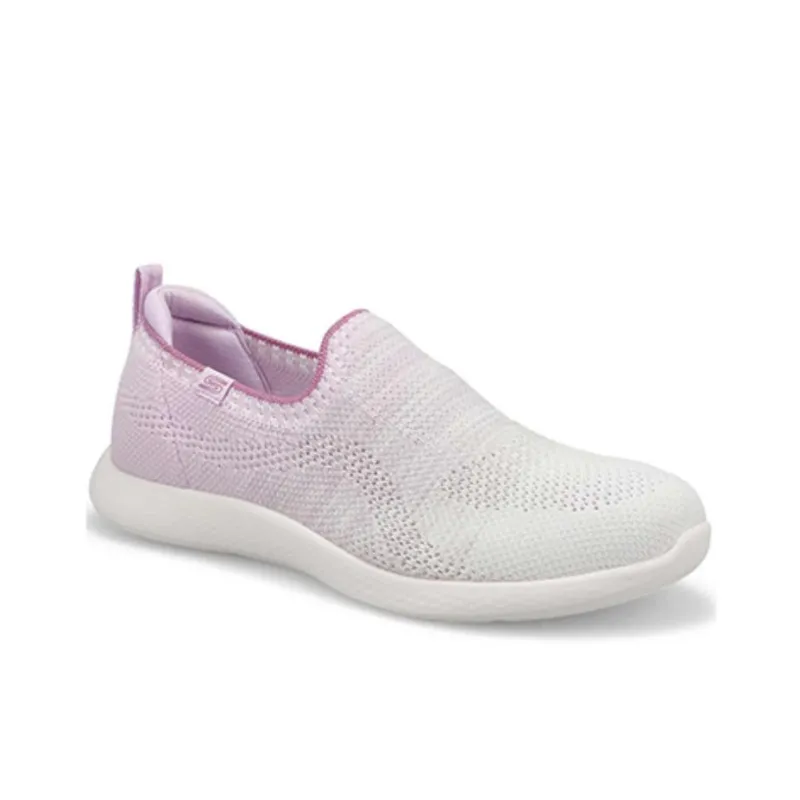 Skechers Balance Low Top Casual Shoes Women's Purple-1