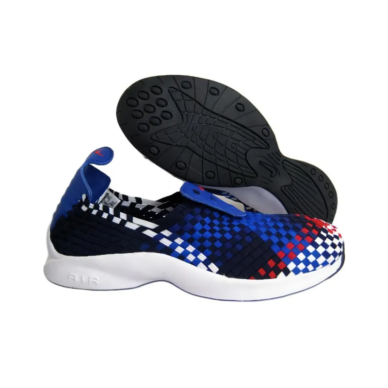 Nike Air Woven Rainbow Blue Red-3