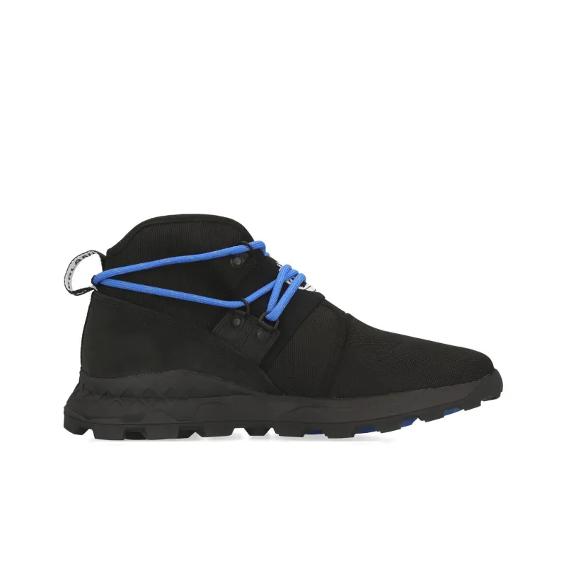Timberland Brooklyn Leather And Fabric Chukka Wide Fit Shoes 'Black Ripstop'-1
