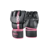 Snow Leopard Half Finger Black Pink