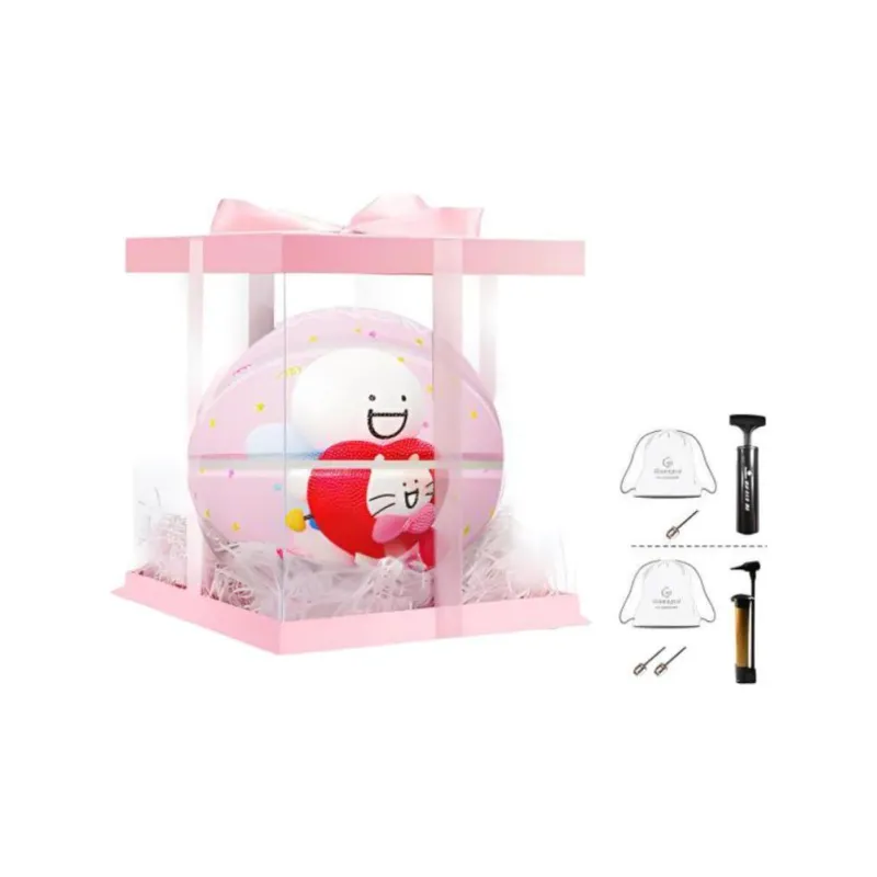 Kuangmi x XIAOLANTONGXUE PU Basketball Pink Size 7 Training Unisex-7