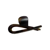 Tea Brown Matte Claw Clip