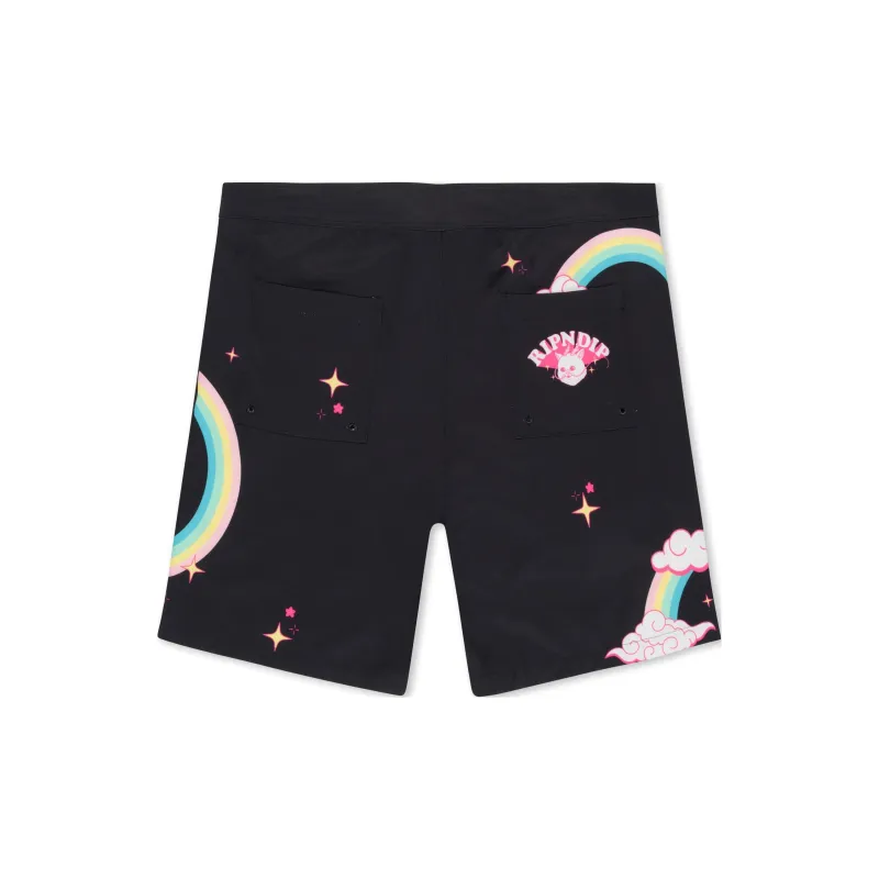 RIPNDIP Swimming Shorts Unisex Black-1