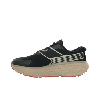 FESSURA Low Top Running Shoes Men's Black
