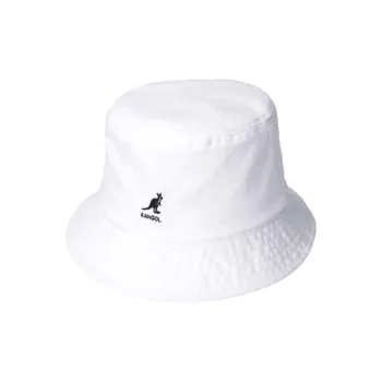 KANGOL Cotton Bucket Hats Kids' White