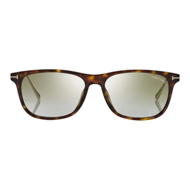 TOM FORD Caleb Rectangle Frame Sunglasses-1